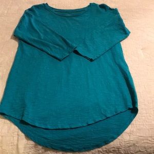 Chico’s high low cotton tunic top